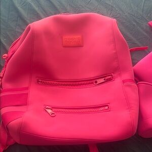 Dagne Dover Pink Women's Diaper Bag Medium Backpack